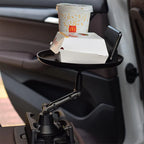 Portable Car Cup Holder Food Tray