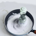 Dish Scrub Brush With Soap Dispenser